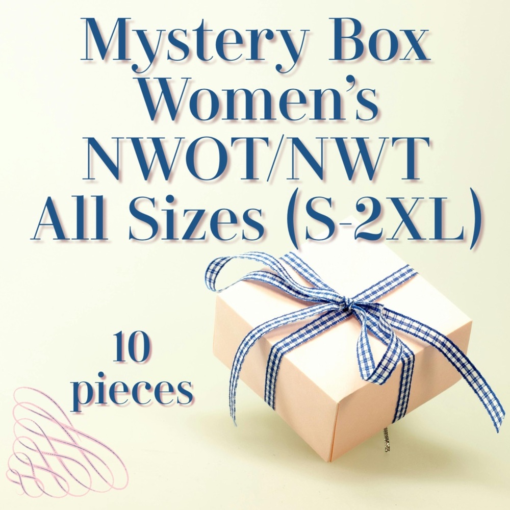 Women's Mystery Box: NWT/NWOT Clothing, Assorted Sizes